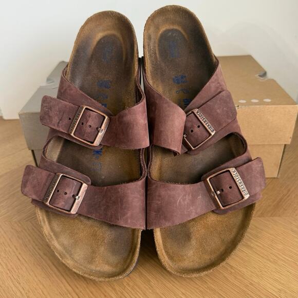 Birkenstock Arizona Suede Leather Men Sandals-  SZ 10 main image 9